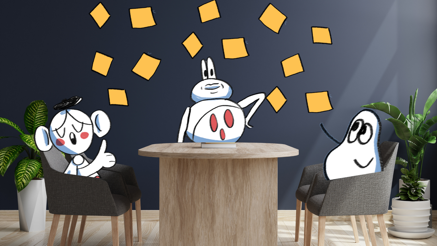 How to check in/check out during meetings